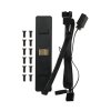 ZESTAW WENTYLATORÓW LC-DPRO-120-CD-BLACK 1600 RPM ARGB LOVINGCOOL