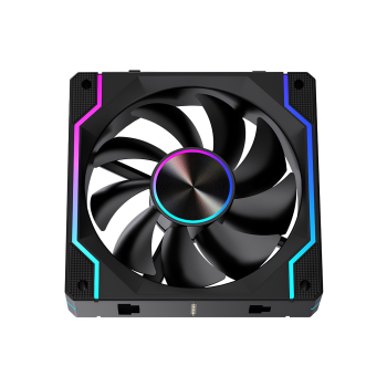 ZESTAW WENTYLATORÓW LC-DPRO-120-CD-BLACK 1600 RPM ARGB LOVINGCOOL