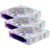 ZESTAW WENTYLATORÓW LC-DPRO-120-CD-WHITE 1600 RPM ARGB LOVINGCOOL