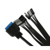 OBUDOWA KOMPUTEROWA LC-MJ360-BLACK MIDDLE TOWER LOVINGCOOL