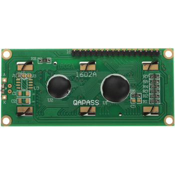 WYŚWIETLACZ LCD 2X16 ZNAKÓW LCD-AC-1602E-YIY/G-E6 ZIELONY JUSTPI