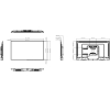 MONITOR HDMI, USB, AUDIO LDH43-LAI400L 43 