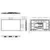 MONITOR HDMI, USB, AUDIO LDH50-LAI400L 50 