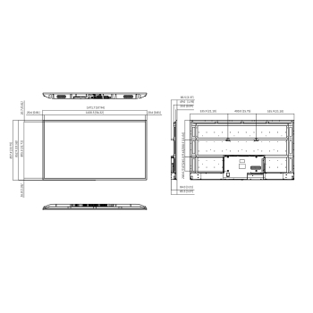 MONITOR HDMI, USB, AUDIO LDH65-LAI400L 65 