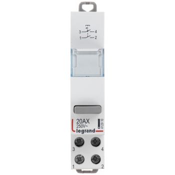 ŁĄCZNIK PRZYCISKOWY POJEDYNCZY BISTABILNY LE-412910 2X NO 20 A LEGRAND