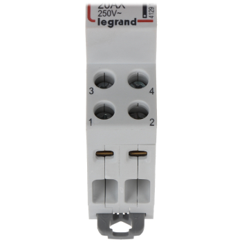 ŁĄCZNIK PRZYCISKOWY PODWÓJNY MONOSTABILNY LE-412916 1X NO + 1X NC 20 A LEGRAND