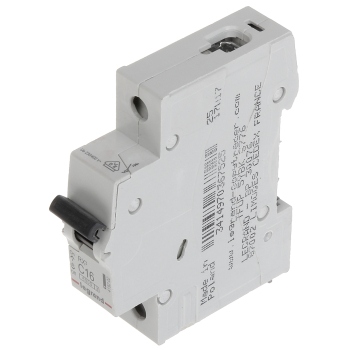 WYŁĄCZNIK NADPRĄDOWY LE-419202 JEDNOFAZOWY 16 A TYP C LEGRAND