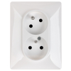 GNIAZDO PODWÓJNE LE-753186 Valena Life 230 V 16 A LEGRAND