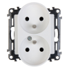 GNIAZDO PODWÓJNE LE-753190 Valena Life 230 V 16 A LEGRAND