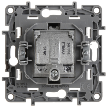 GNIAZDO KOŃCOWE LE-764566 R-TV + 2xSAT Niloe LEGRAND