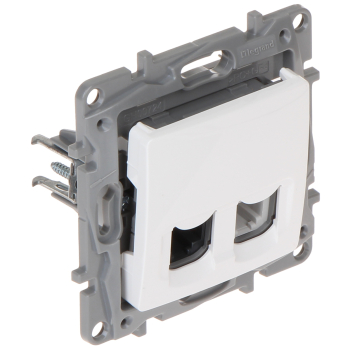 GNIAZDO KOŃCOWE RJ-11 + RJ-45 LE-764570 Niloe LEGRAND
