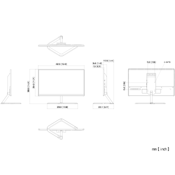 MONITOR HDMI, VGA, AUDIO LM22-C201P 21.5 