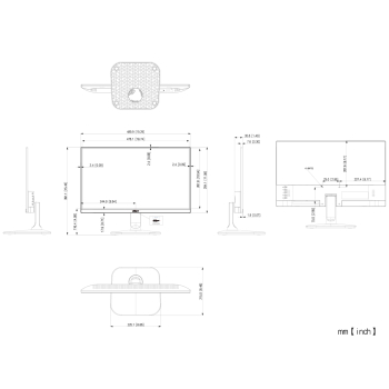 MONITOR CCTV HDMI, VGA, AUDIO LM22-J200 21.5 