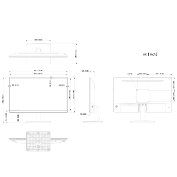 MONITOR HDMI, VGA LM24-A221Y 23.8 