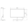 MONITOR VGA, HDMI, AUDIO LM24-B200S 23.8 