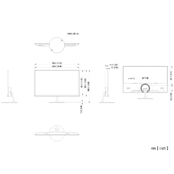 MONITOR HDMI, DP, AUDIO LM24-B221 23.8 