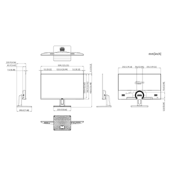 MONITOR HDMI, DP, AUDIO LM24-C301B 23.8 