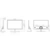 MONITOR VGA, HDMI, AUDIO LM27-B201S 27 
