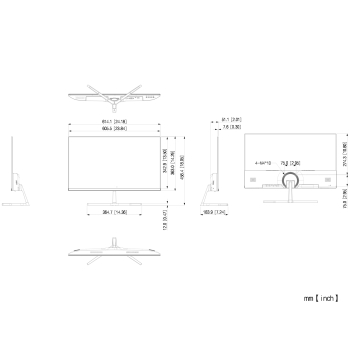 MONITOR HDMI, DP, AUDIO LM27-B221S 27 