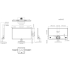 MONITOR HDMI, DP, AUDIO LM27-C301B 27 