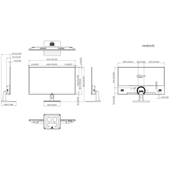 MONITOR HDMI, DP, AUDIO LM27-C301B 27 