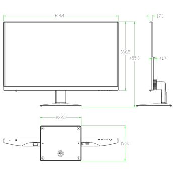 MONITOR VGA, HDMI LM27-L200 27 