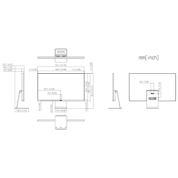MONITOR HDMI, DP, AUDIO LM27-P501 27 