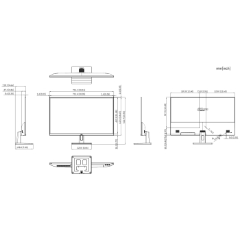 MONITOR HDMI, DP, AUDIO LM32-C301B 31.5 