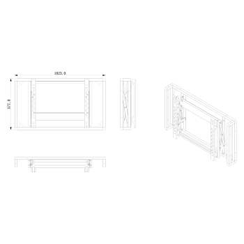 UCHWYT DO EKRANÓW PANELOWYCH LCD LS460-WS DAHUA