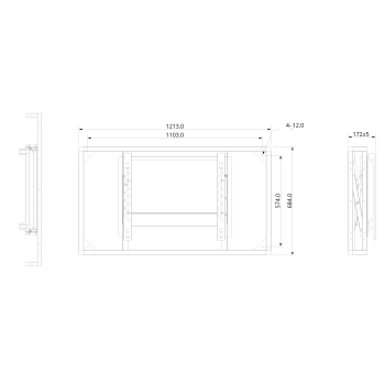 UCHWYT DO EKRANÓW PANELOWYCH LCD LS550-WS DAHUA