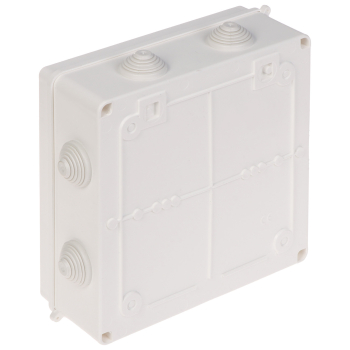 PUSZKA ODGAŁĘŹNA Z DŁAWNICAMI LUX-196X196/EPN IP55 Elektro-Plast