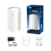 DOMOWY SYSTEM WI-FI MESH M11000(1-PACK) Wi-Fi 7 2.4 GHz, 5 GHz, 6 GHz 688 Mb/s + 4324 Mb/s + 5765 Mb/s CUDY