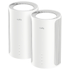 DOMOWY SYSTEM WI-FI MESH M11000(2-PACK) Wi-Fi 7 2.4 GHz, 5 GHz, 6 GHz 688 Mb/s + 4324 Mb/s + 5765 Mb/s CUDY