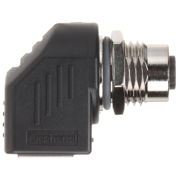 PRZEJŚCIE KĄTOWE M12D-G/RJ45-G