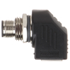 PRZEJŚCIE KĄTOWE M12D-W/RJ45-G