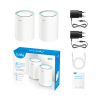 DOMOWY SYSTEM WI-FI MESH M1300(2-PACK) 2.4 GHz, 5 GHz, 300 Mb/s + 867 Mb/s CUDY