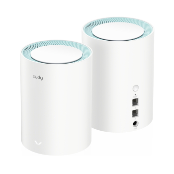 DOMOWY SYSTEM WI-FI MESH M1300(2-PACK) 2.4 GHz, 5 GHz, 300 Mb/s + 867 Mb/s CUDY