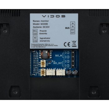 PANEL WEWNĘTRZNY M200B VIDOS 2IP