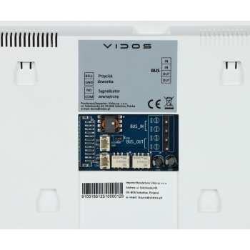PANEL WEWNĘTRZNY M200W-X VIDOS 2IP