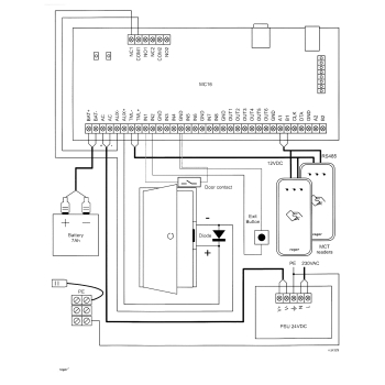 KONTROLER DOSTĘPU MC16-PAC-EX-1-KIT ROGER