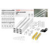 ZESTAW NATYNKOWYCH MASKOWNIC KABLOWYCH MH-DUCTSET/W VIRONE