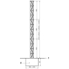 MASZT KRATOWY ALUMINIOWY MK-4.5/CT