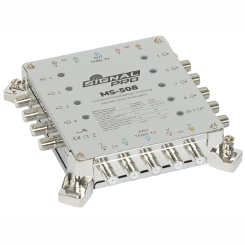 MULTISWITCH PRZELOTOWY   MS-508 5 WEJŚĆ / 8 WYJŚĆ SIGNAL PRO