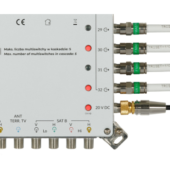 MULTISWITCH PRZELOTOWY   MS-924 9 WEJŚĆ / 24 WYJŚCIA Pro SIGNAL