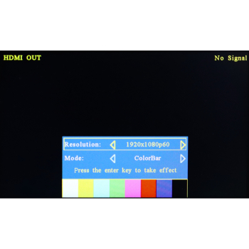 MONITOR AHD, HD-CVI, HD-TVI, PAL MS-ACT50-4K-V2 5 
