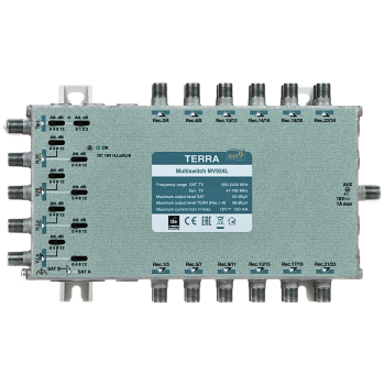 MULTISWITCH MV-924L 9 WEJŚĆ / 24 WYJŚCIA TERRA