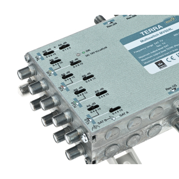 MULTISWITCH MV-924L 9 WEJŚĆ / 24 WYJŚCIA TERRA