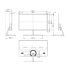 MONITOR VGA, HDMI MW-LC22-E 22 