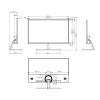MONITOR VGA, HDMI MW-LC27-E 27 