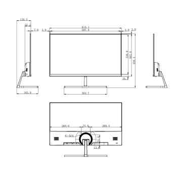 MONITOR VGA, HDMI MW-LC27-E 27 